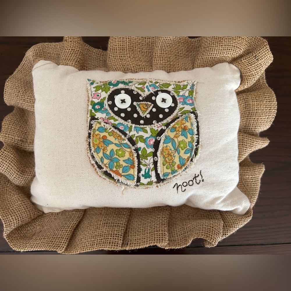 Small Owl Pillow by Glory Haus